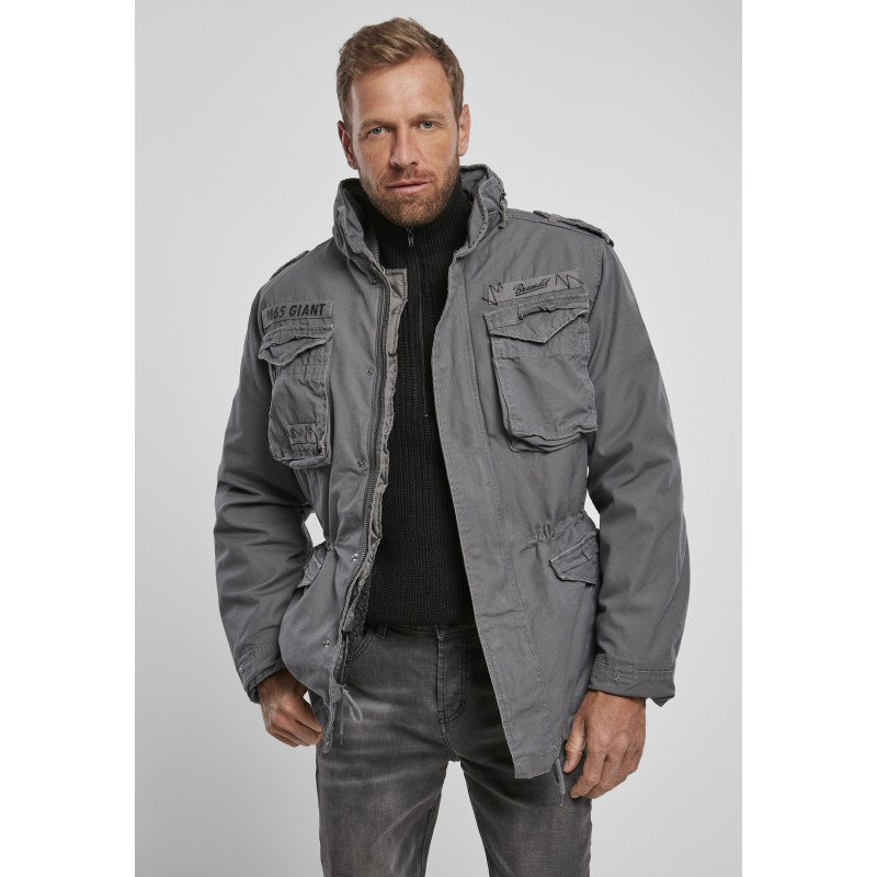 JACKETS Army Brandit Giant M65 Charcoal